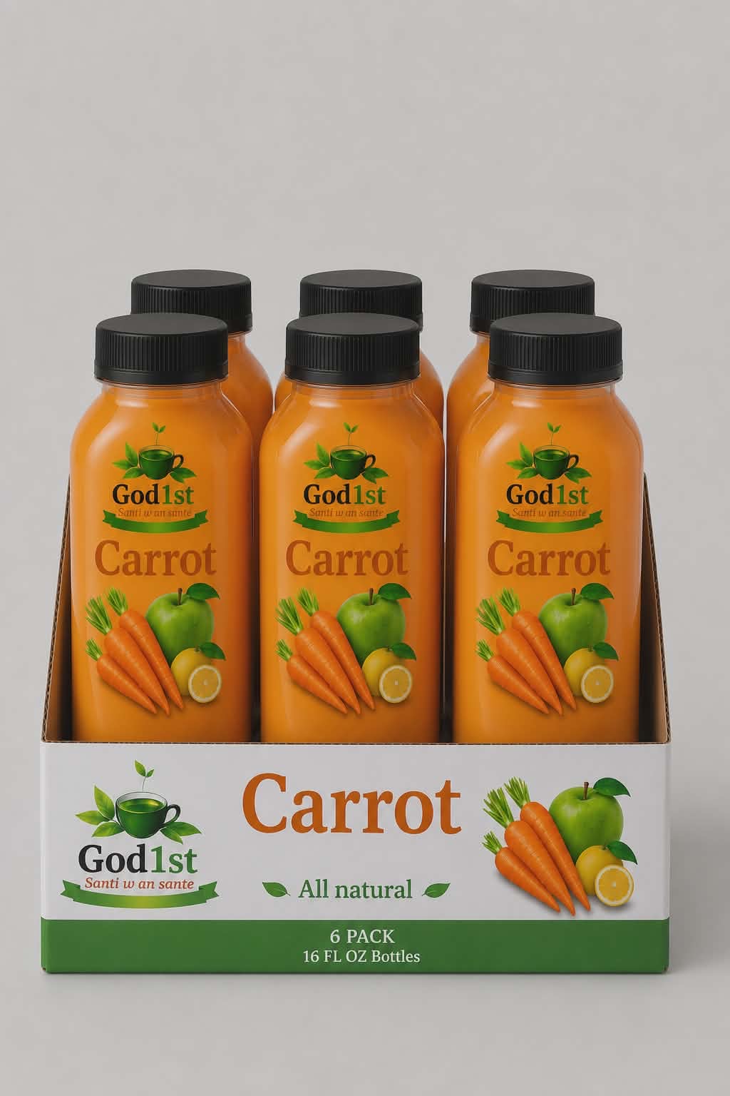 Carrot — 6 Pack (16 fl oz)