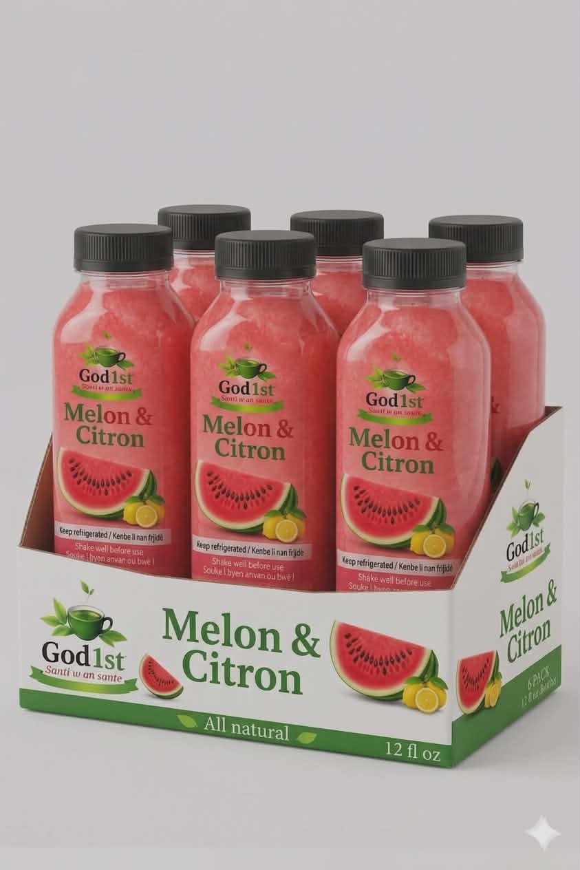 Melon & Citron — 6 Pack (12 fl oz)