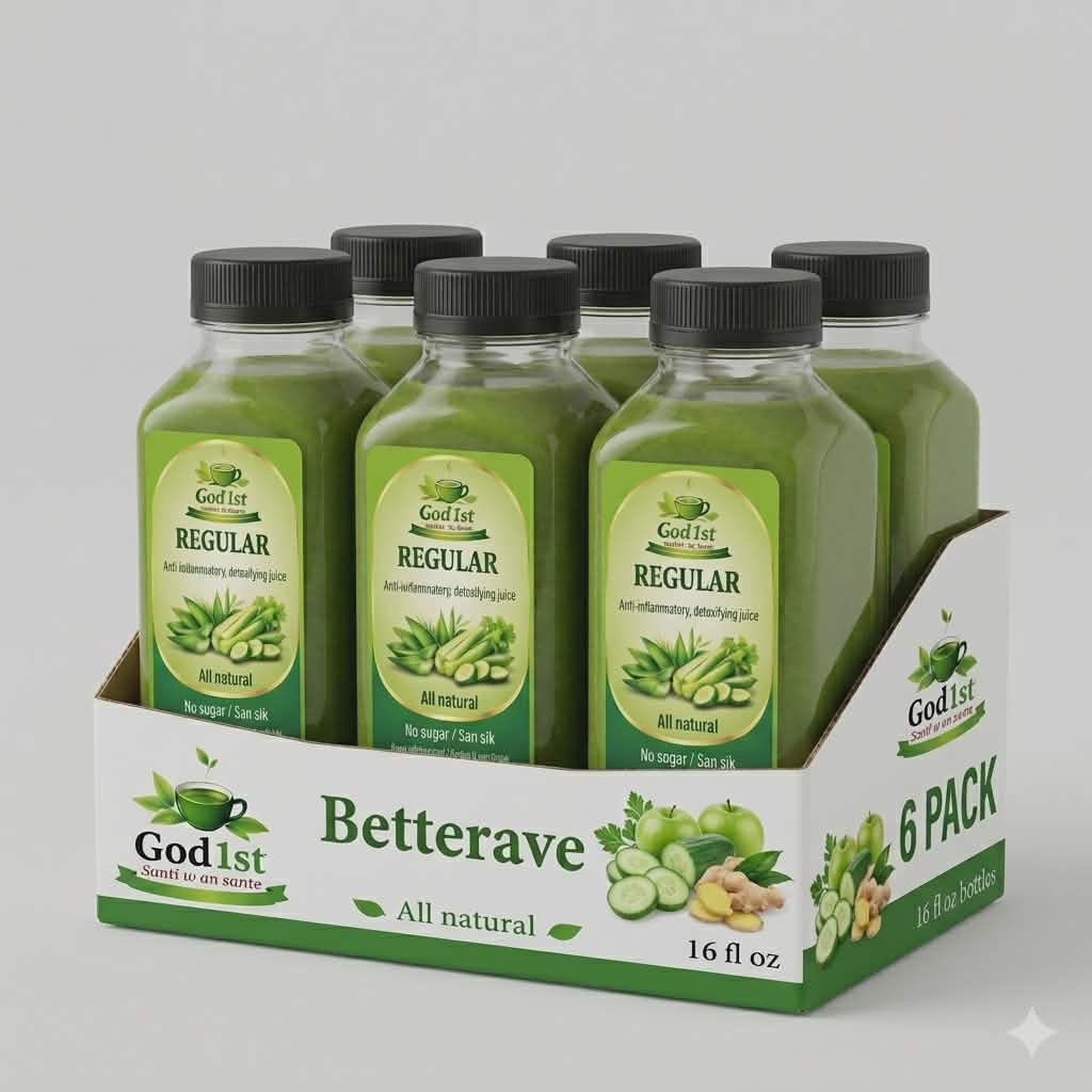 Regular Green — 6 Pack (16 fl oz)