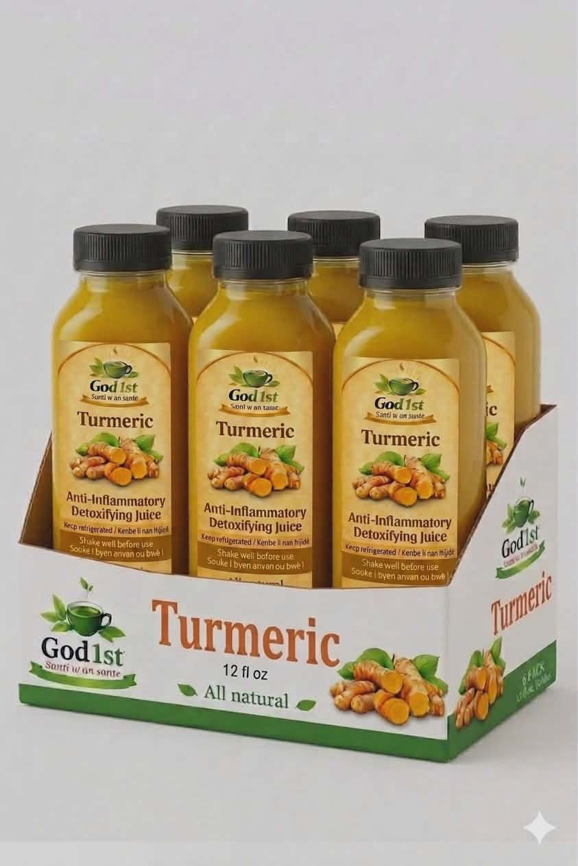 Turmeric & Ginger — 6 Pack (12 fl oz)
